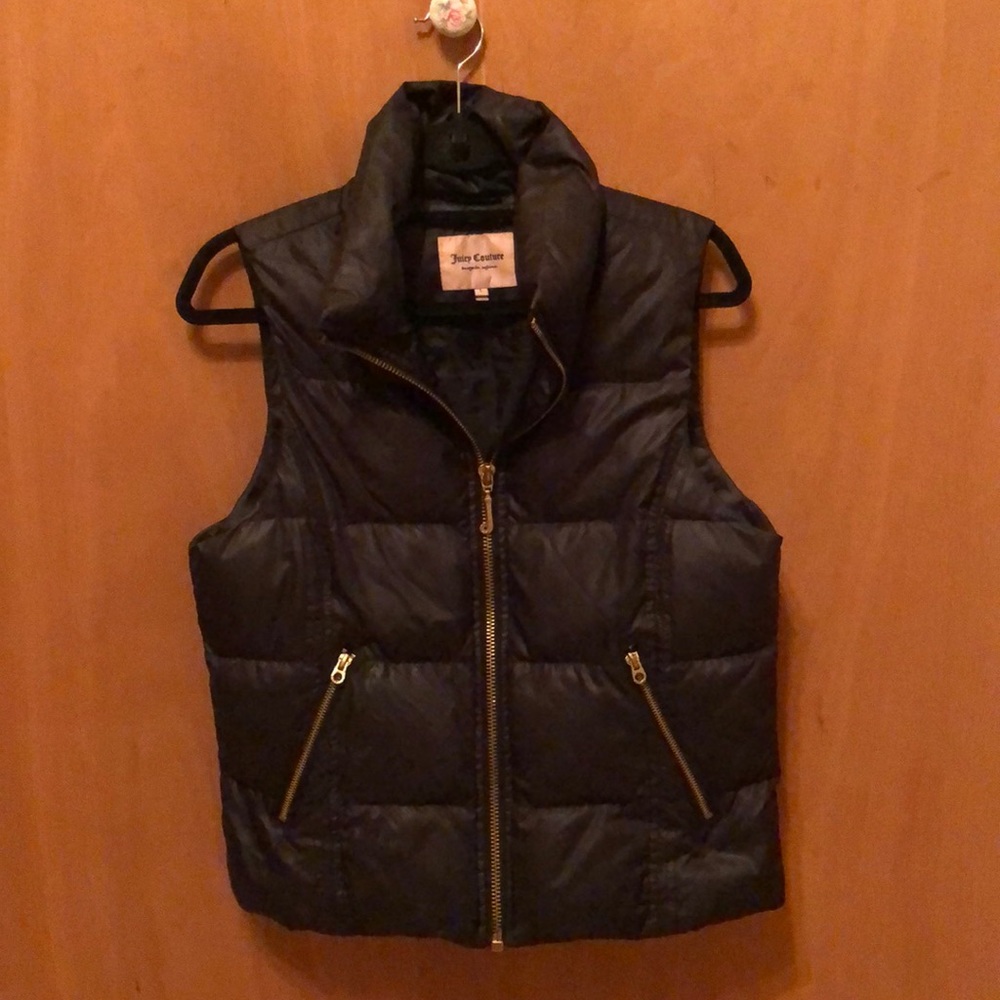 Womens Black Puffer Vest